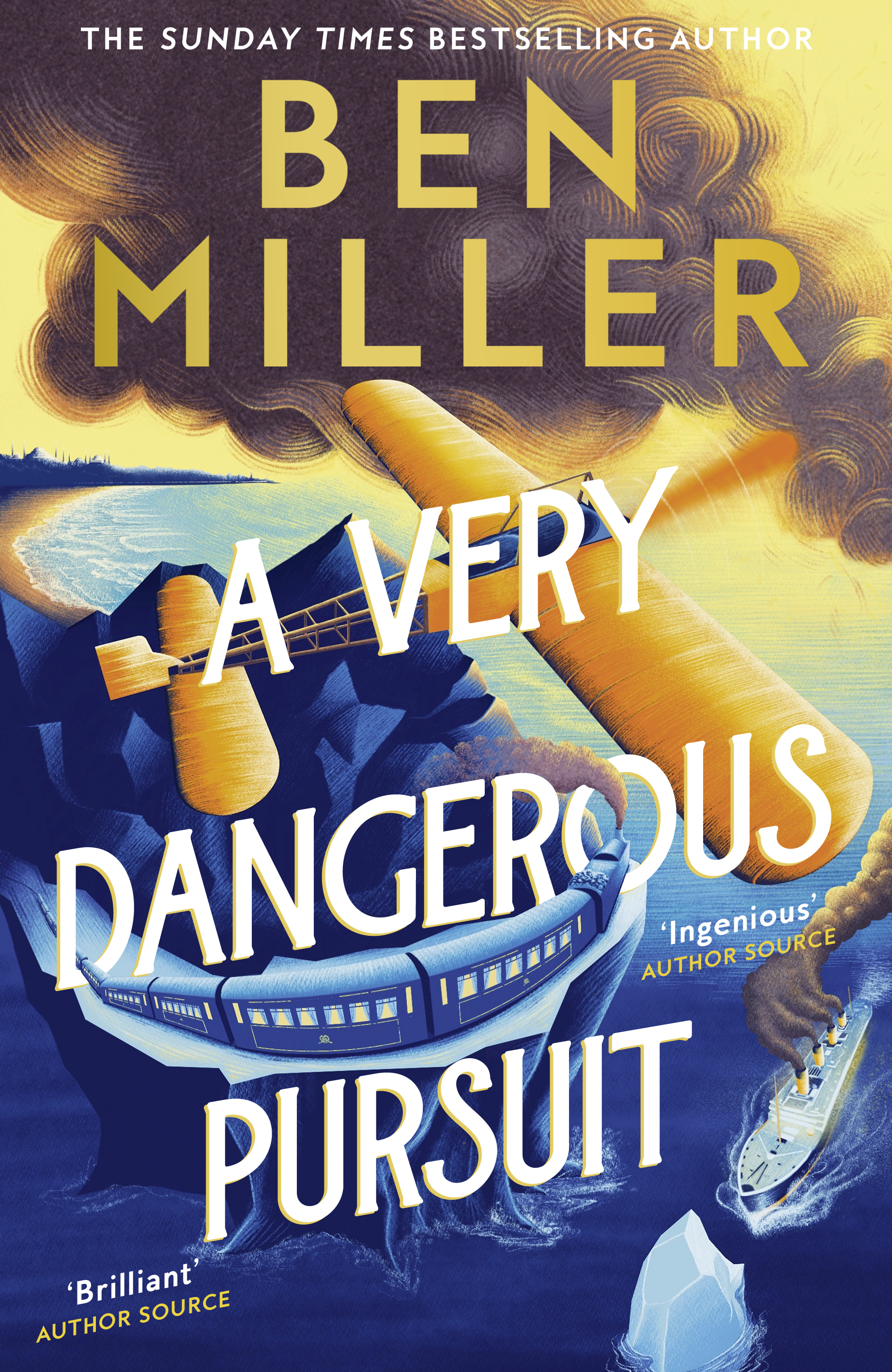 Cover of A Very Dangerous Pursuit by Ben Miller